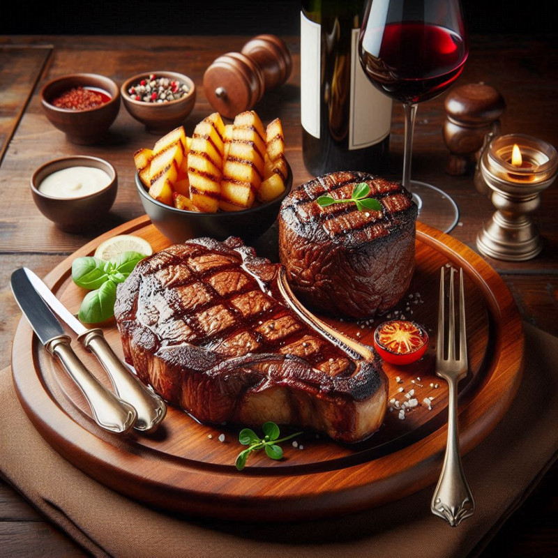 Food Steak Meat Grill Digital Picture Digital Image Four Pictures PNG File Folder RAR 1