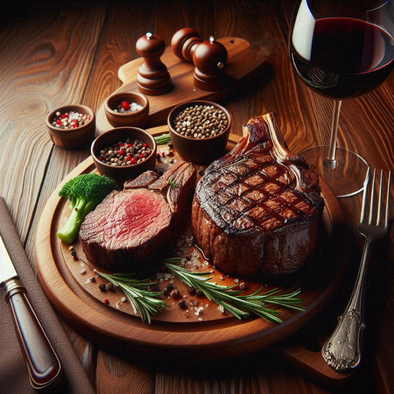 Food Steak Meat Grill Digital Picture Digital Image Four Pictures PNG File Folder RAR 2