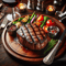 Food Steak Meat Grill Digital Picture Digital Image Four Pictures PNG File Folder RAR 3