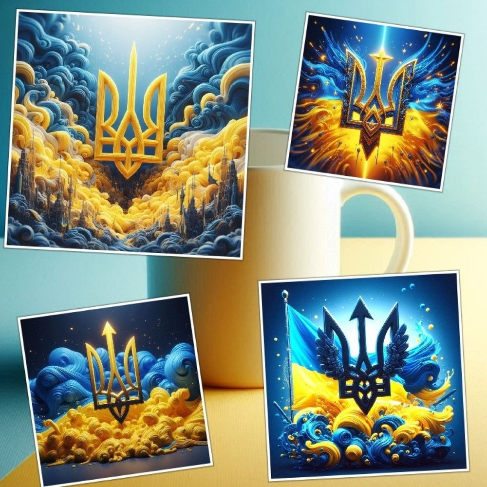 Ukrainian Symbols Digital Illustration Digital Drawing Digital Image PNG Files Zip Folder 0