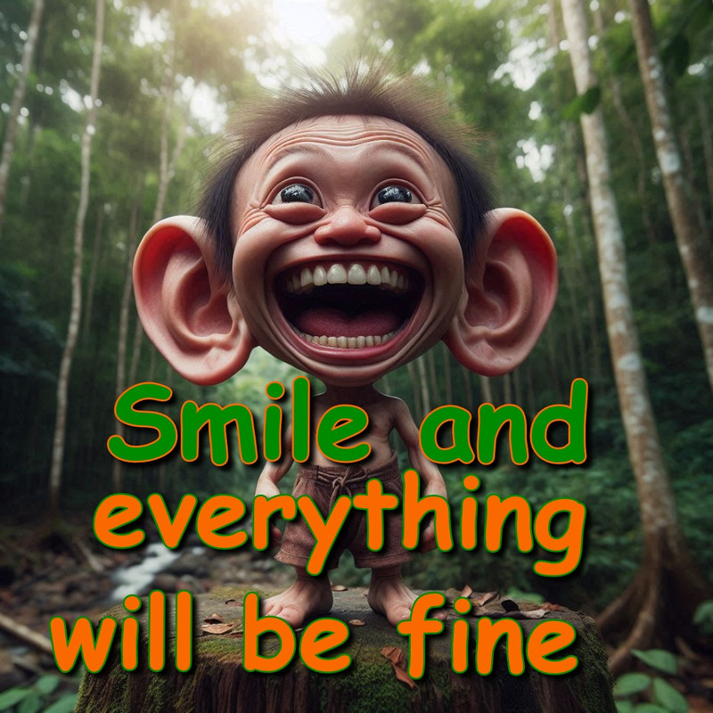 Funny Uncle 2 Digital Illustration Digital Picture PNG File 0