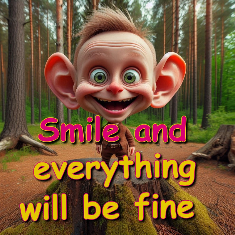 Funny Uncle 3 Digital Illustration Digital Picture PNG File 0