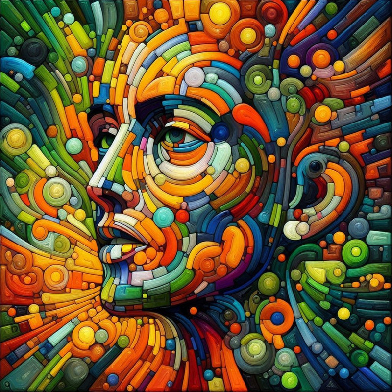 Greenorange Fantasy Digital Illustration Digital Picture Digital Image PNG File1 1