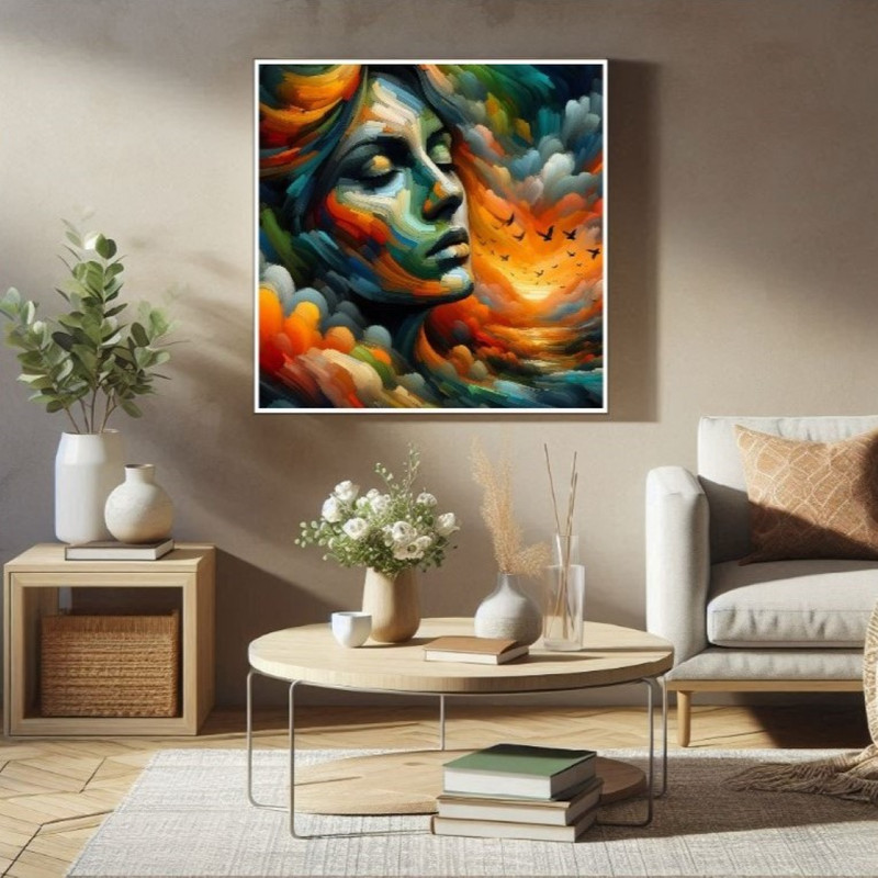 Greenorange Fantasy Digital Illustration Digital Picture Digital Image PNG File2 0