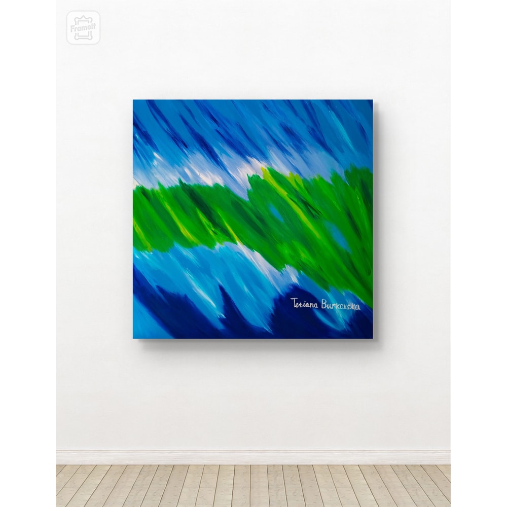 Oil Painting Original Art Work Abstraction Paintings For The Home Paintings For Your Space 1