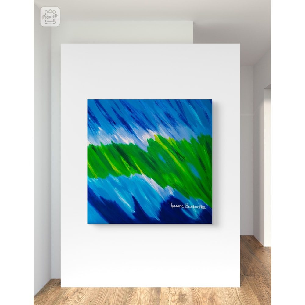 Oil Painting Original Art Work Abstraction Paintings For The Home Paintings For Your Space 2
