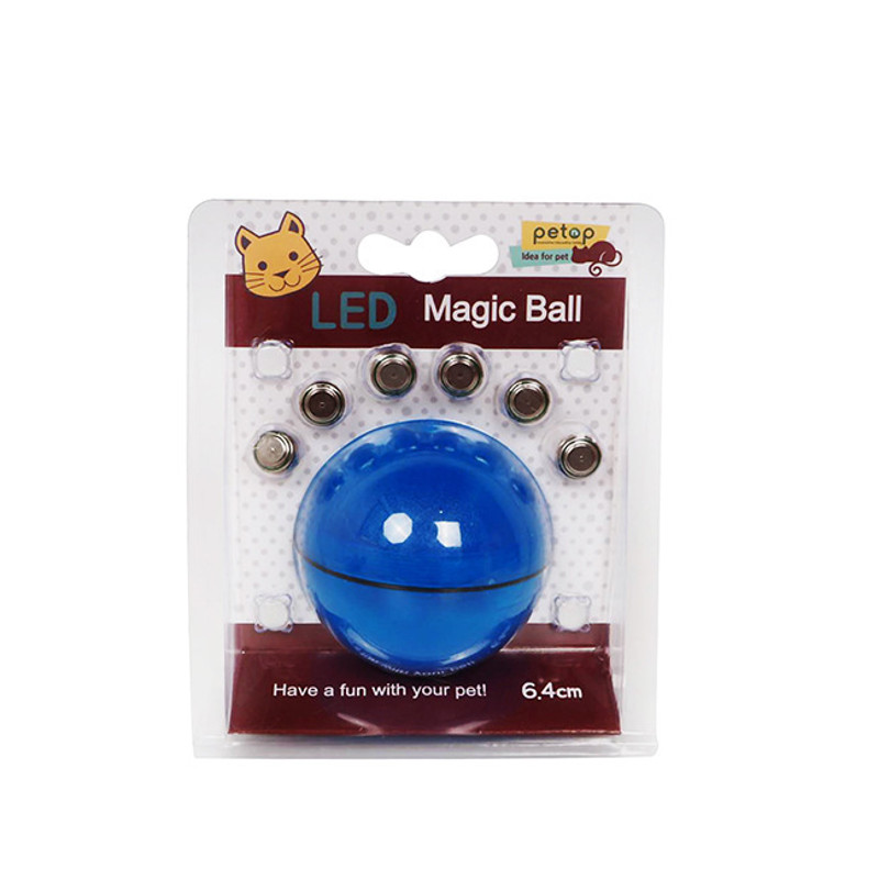 LED Laser Electronic Rolling Pet Toy Ball 18