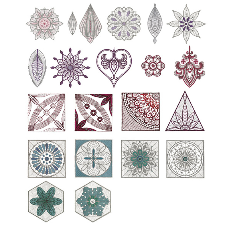 PFAFF Collection 362 Kaleidoscope Elements 0