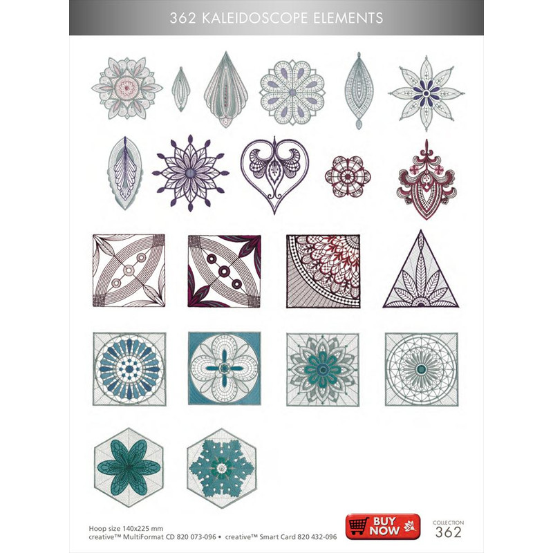 PFAFF Collection 362 Kaleidoscope Elements 5