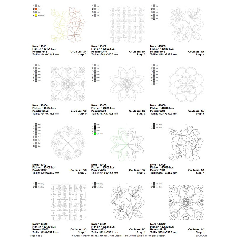 PFAFF Collection 436 Grand Dreams 3