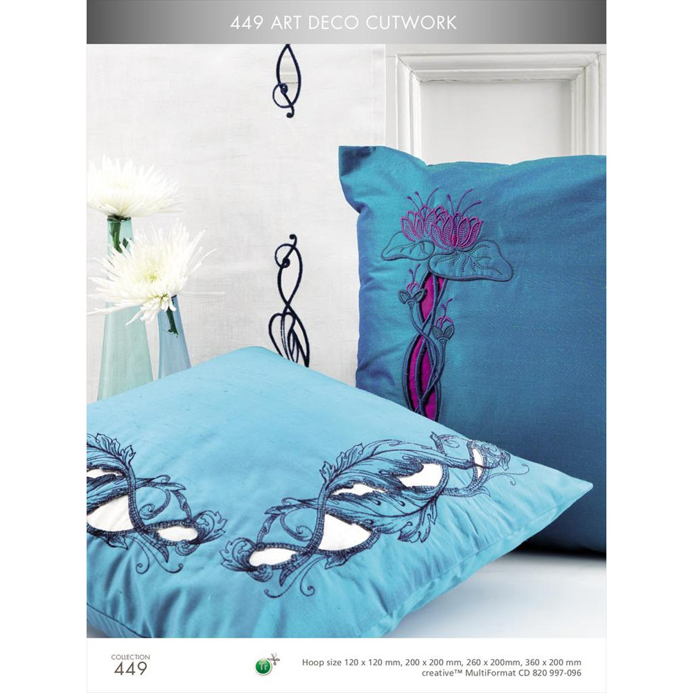 PFAFF Collection 449 Art Deco Cutwork 0