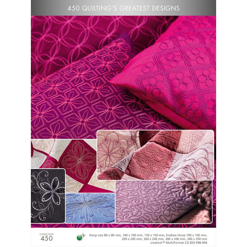 PFAFF Collection 450 Quiltings Greatest Designs 0