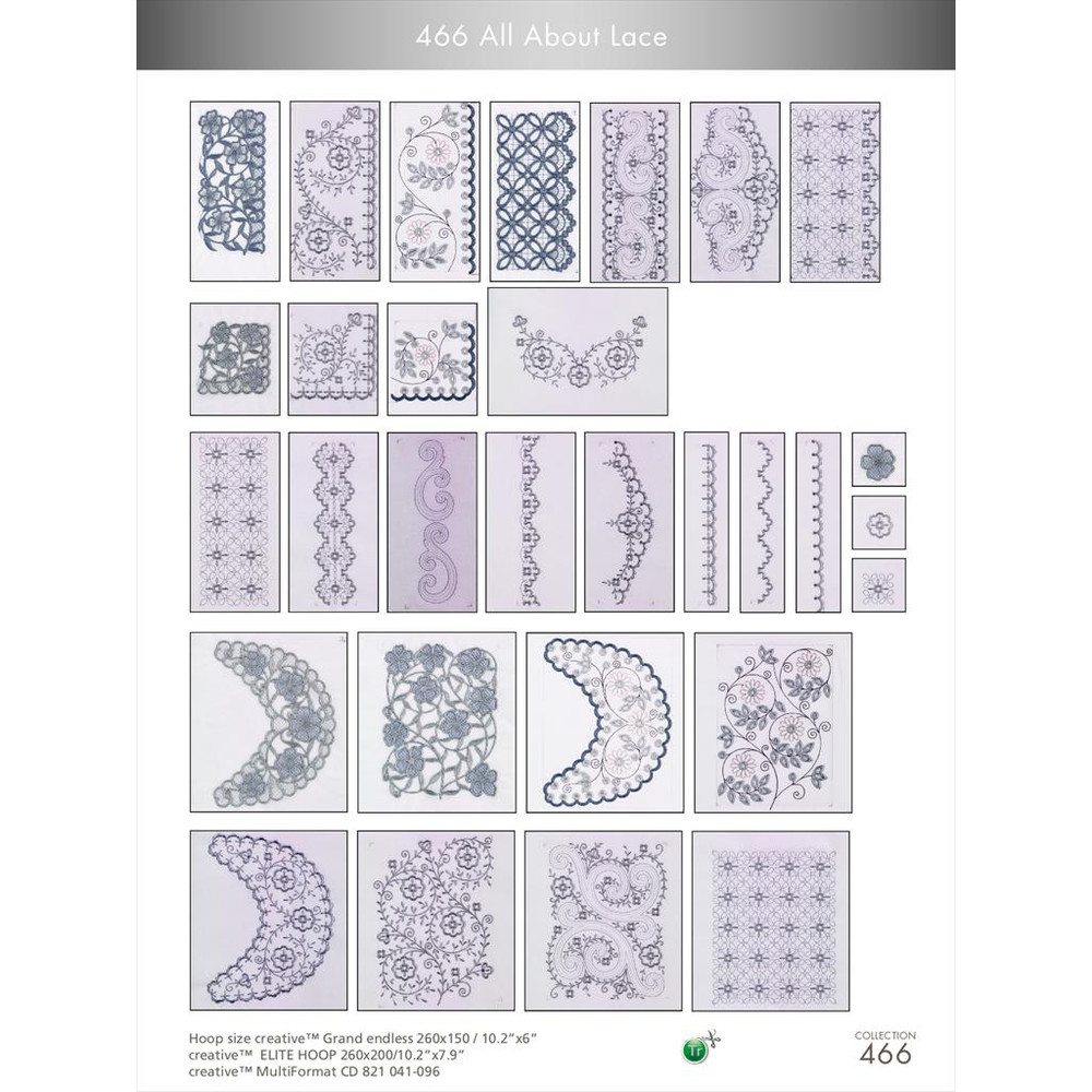 PFAFF Collection 466 All Abouit Laces 1