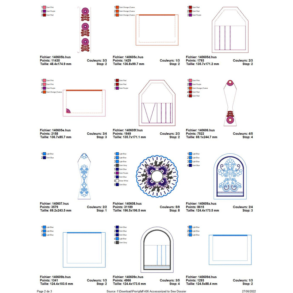 PFAFF Collection 406 Accessorized To Sew 4