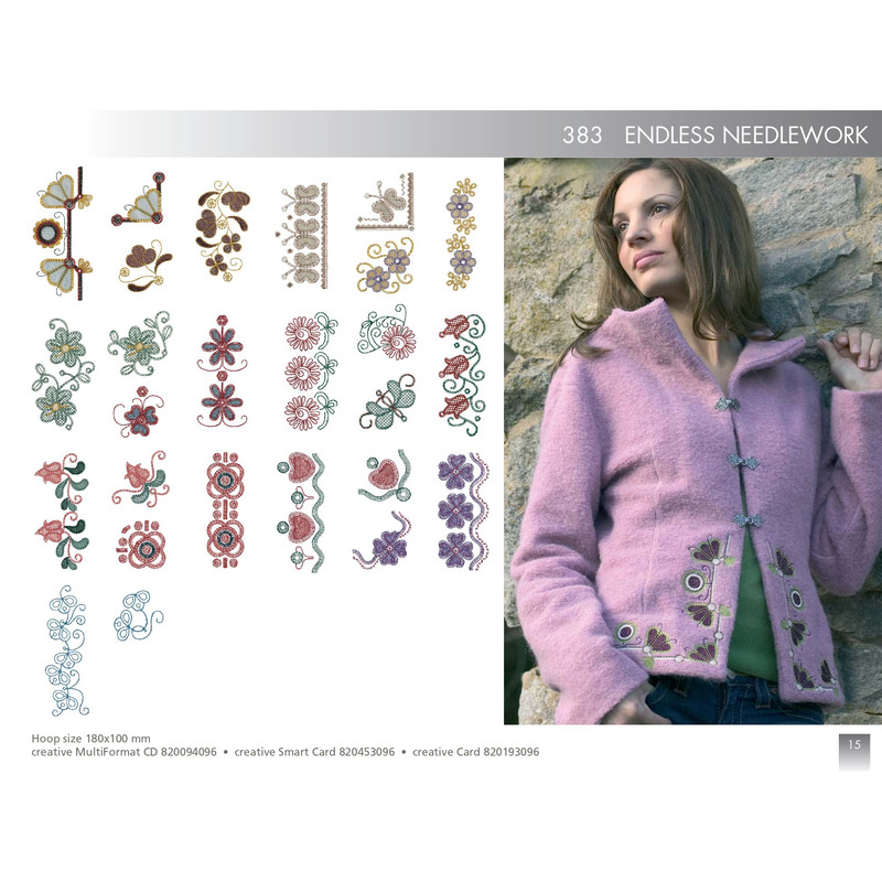 PFAFF Collection 383 Endless Needlework 1