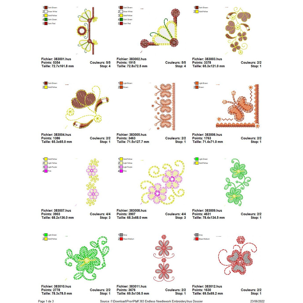 PFAFF Collection 383 Endless Needlework 3