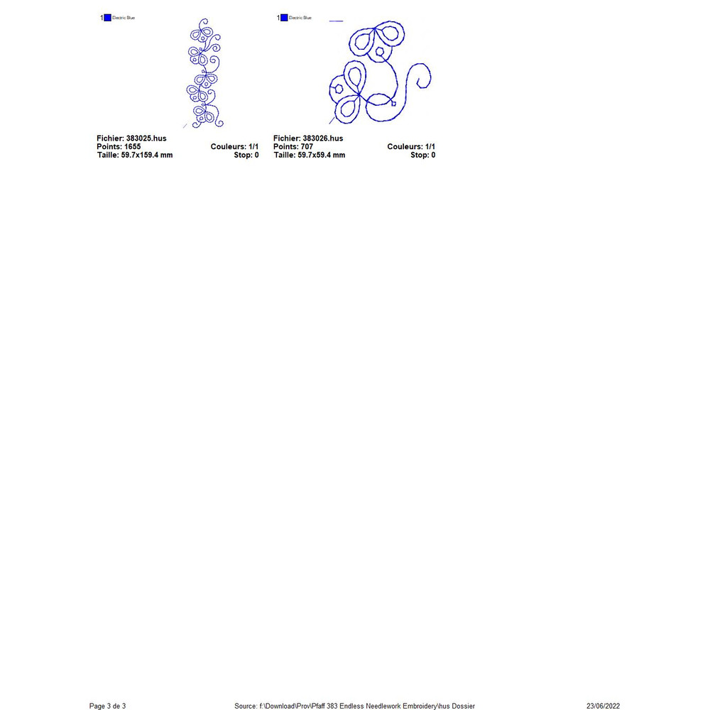 PFAFF Collection 383 Endless Needlework 5