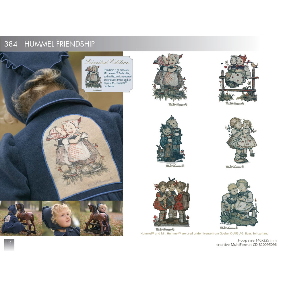 PFAFF Collection 384 Hummel Friendship 0