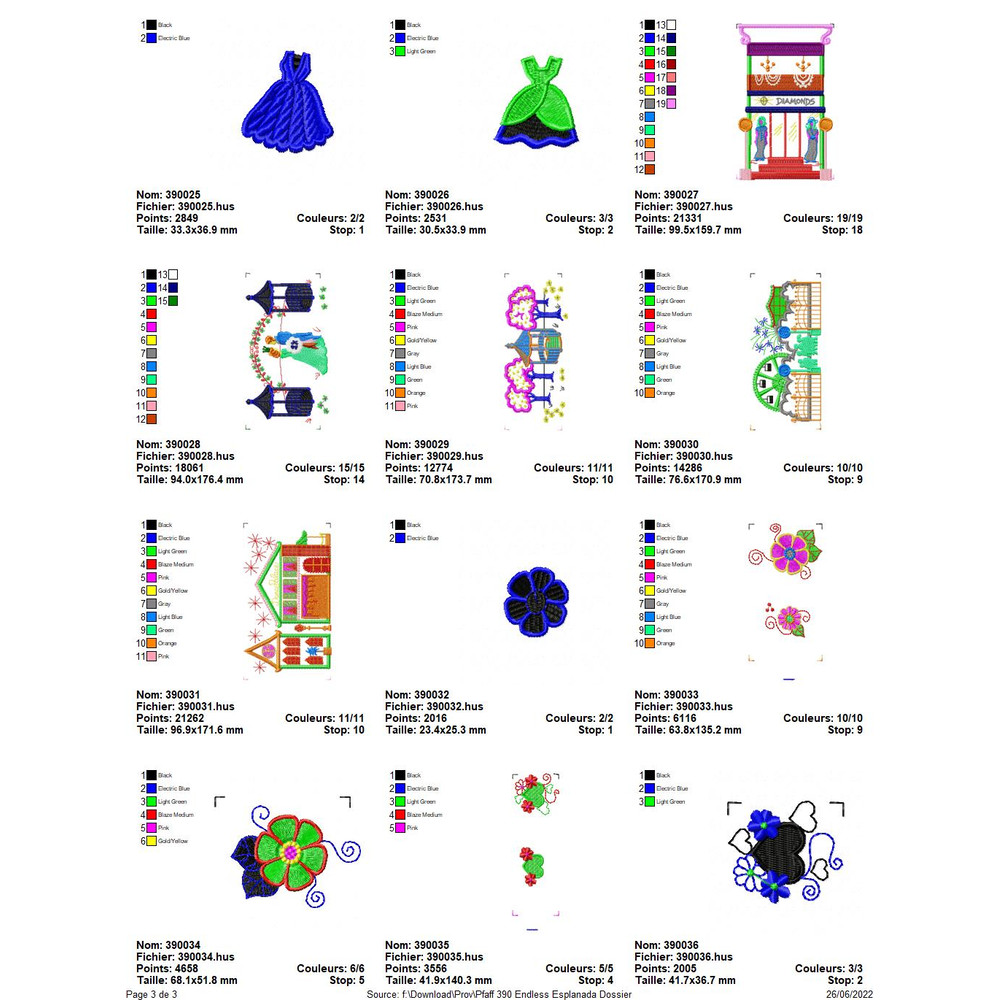 PFAFF Collection 390 Endless Esplanada 4
