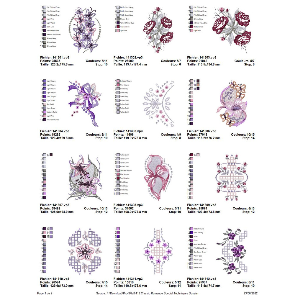 PFAFF Collection 413 Classic Romances 1