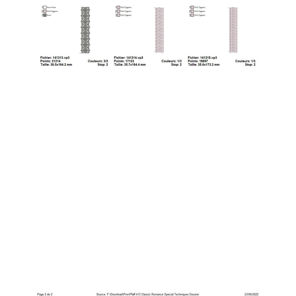 PFAFF Collection 413 Classic Romances 2