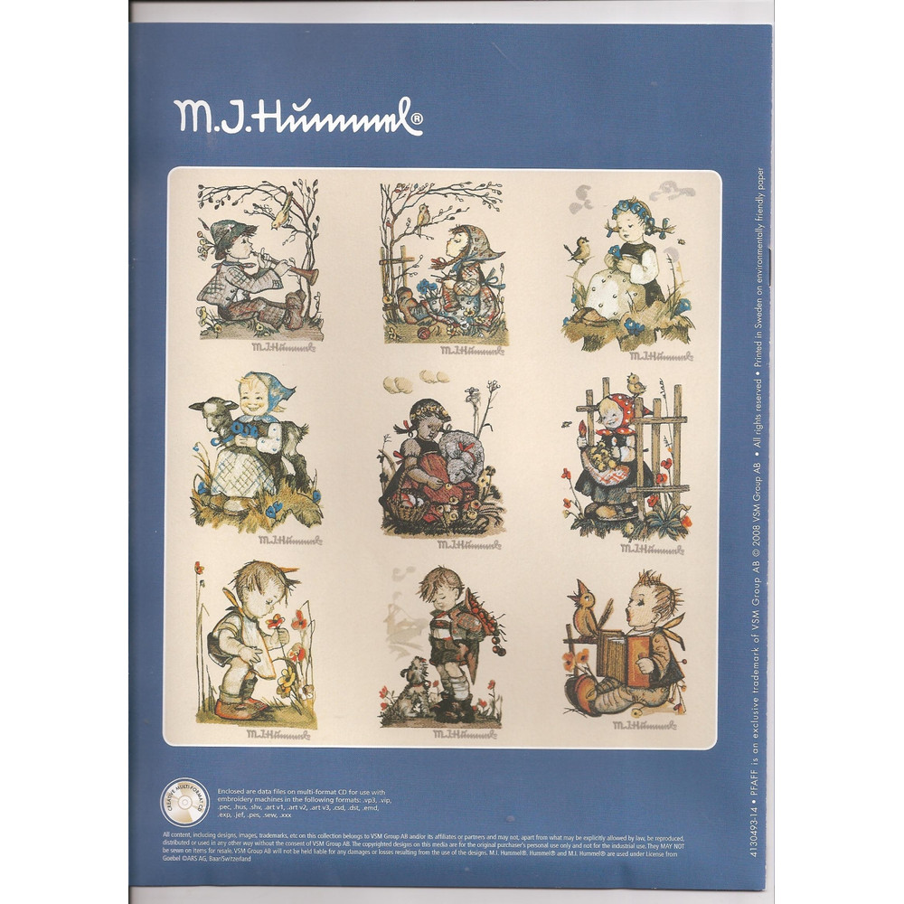 PFAFF Collection 414 Hummel Celebrate Spring 2