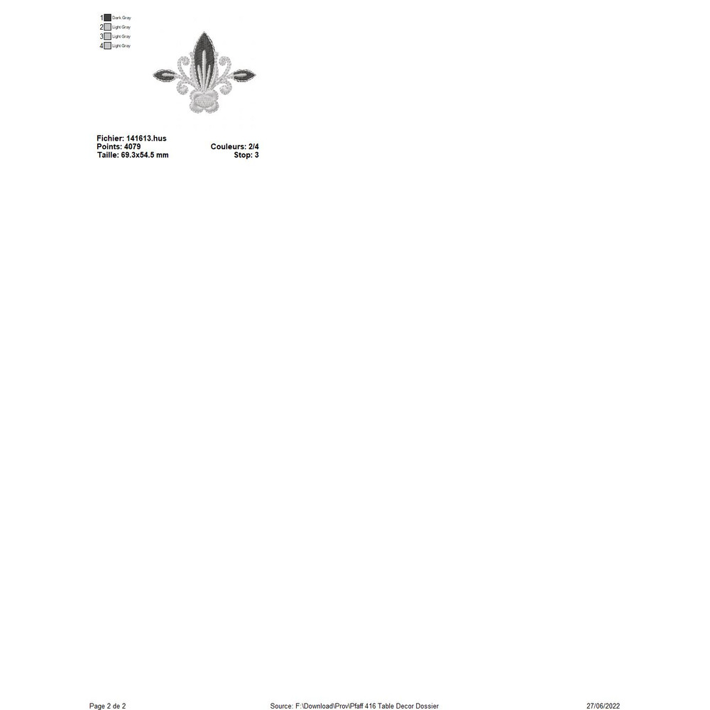 PFAFF Collection 416 Table Decor 15