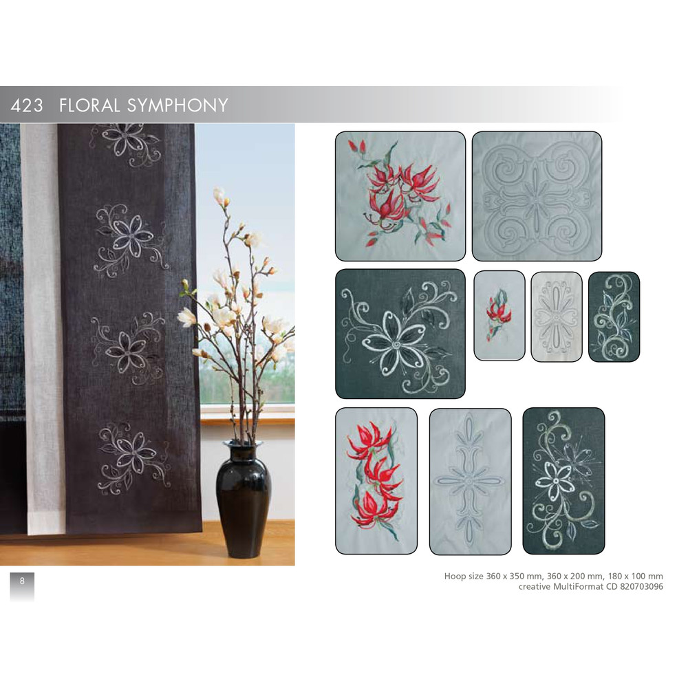 PFAFF Collection 423 Flower Symphony 0