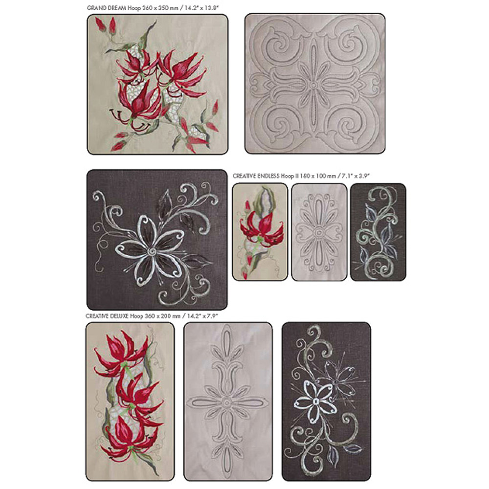 PFAFF Collection 423 Flower Symphony 1