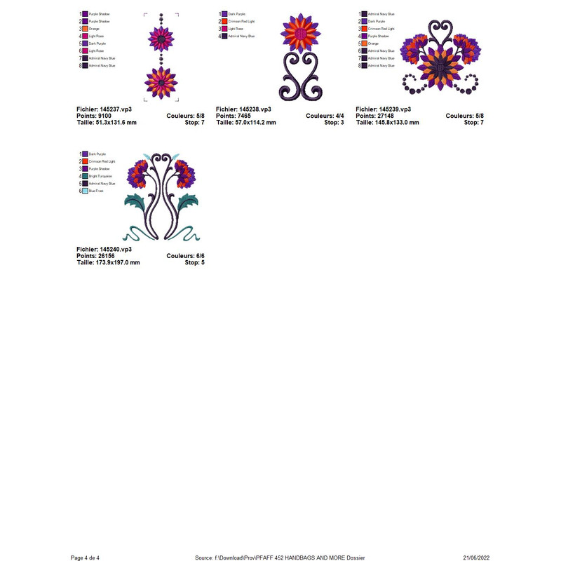 PFAFF Collection 452 Handbags Mopre 4