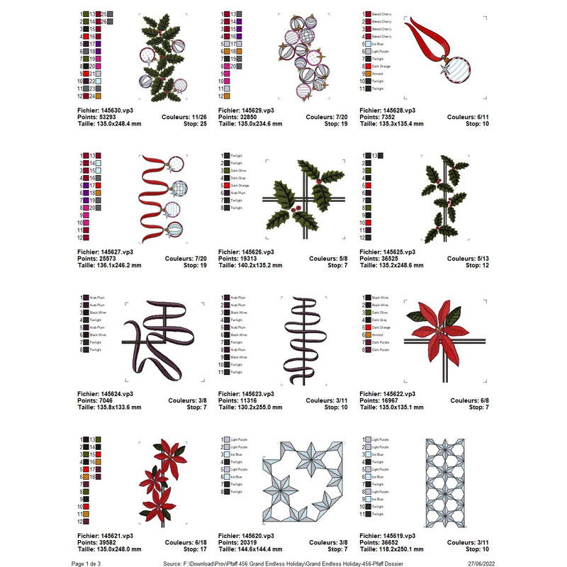 PFAFF Collection 456 Grand Endless Holiday 6