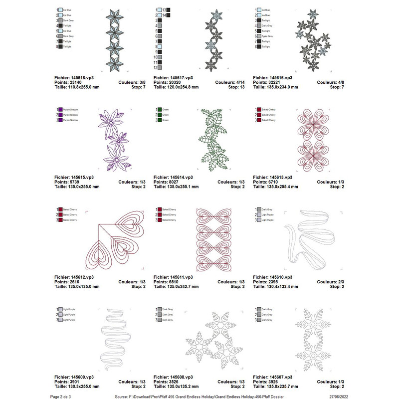 PFAFF Collection 456 Grand Endless Holiday 7