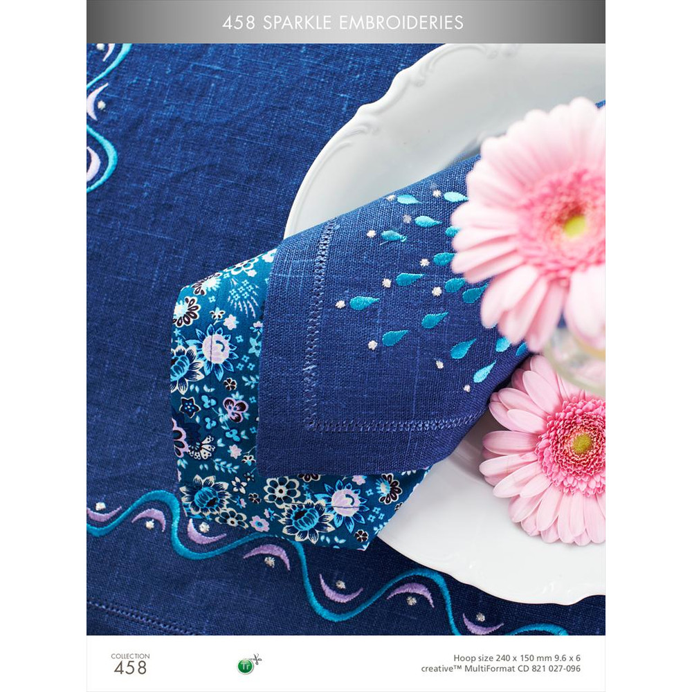 PFAFF Collection 458 Sparkle Embroidery 1