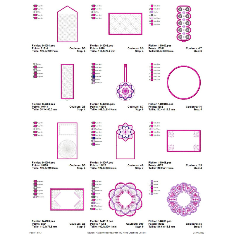 PFAFF Collection 440 Hoop Creations 3