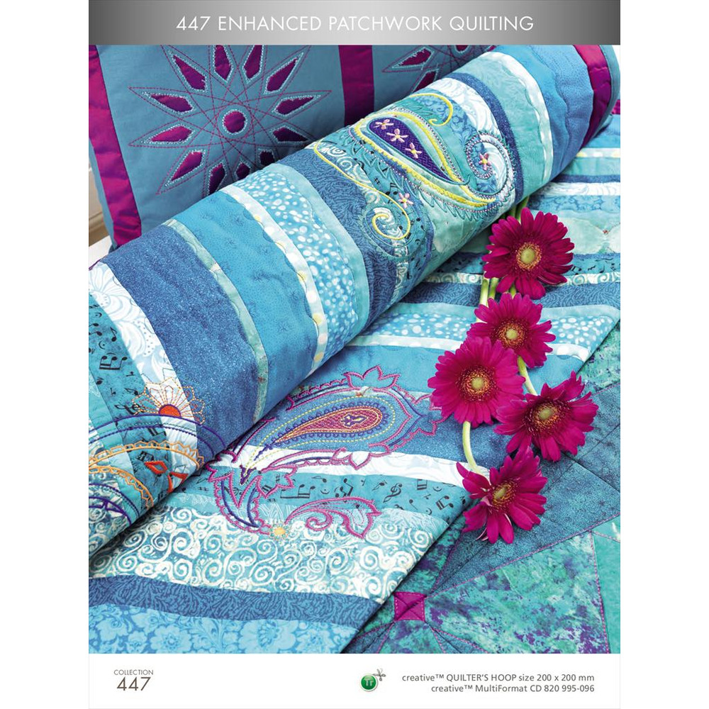 PFAFF Collection 447 Enhanced Patchwork Quilting 0