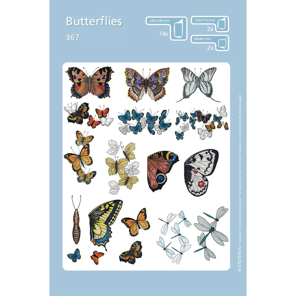 PFAFF Collection 367 Butterflies 1