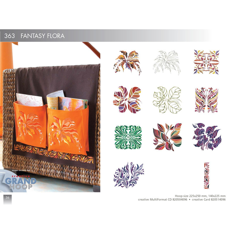 PFAFF Collection 363 Fantasy Flora 0