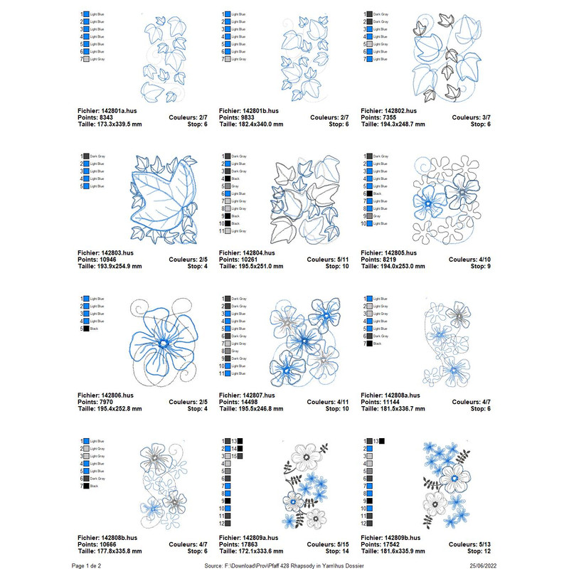 PFAFF Collection 428 Rhapsody In Yarn 3
