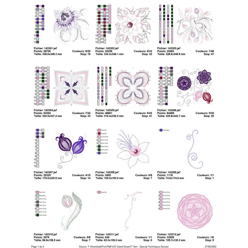 PFAFF Collection 433 Grand Dream YARN 2