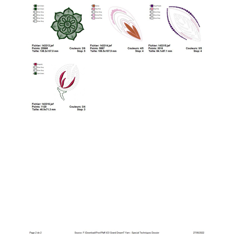 PFAFF Collection 433 Grand Dream YARN 3