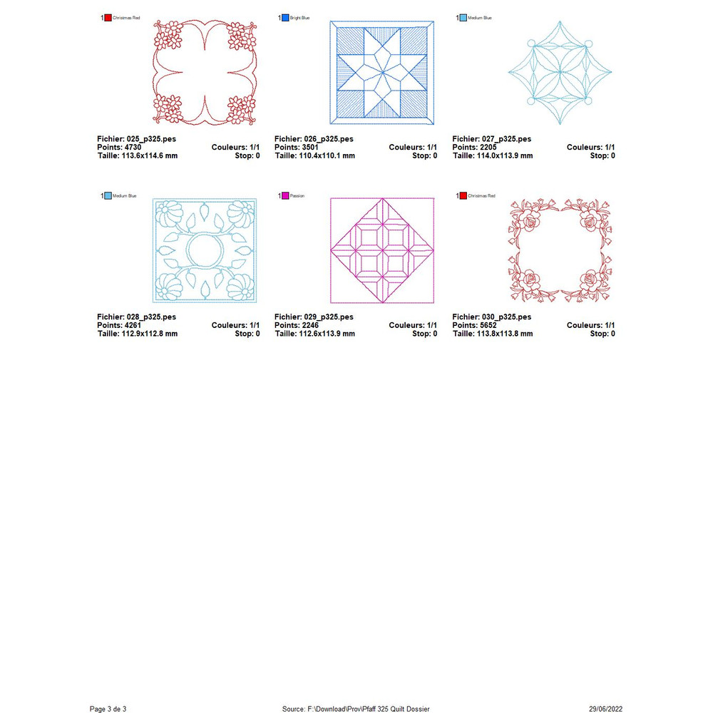 PFAFF Collection 325 Quilt 2