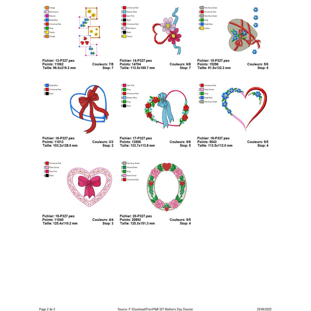 PFAFF Collection 327 Mothers Day 1