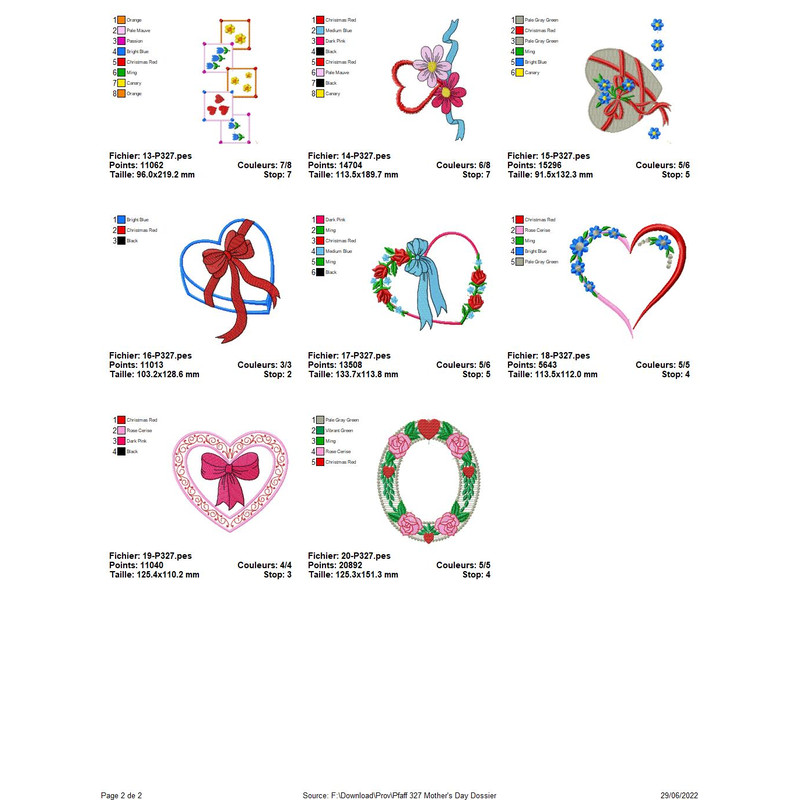 PFAFF Collection 327 Mothers Day 1