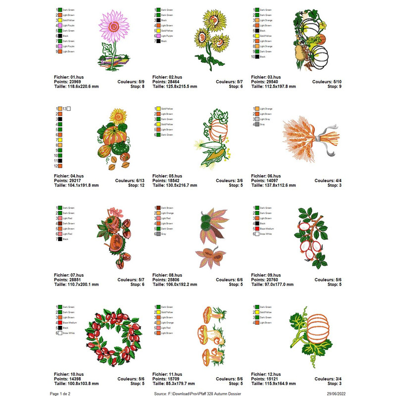 PFAFF Collection 328 Autumn 2