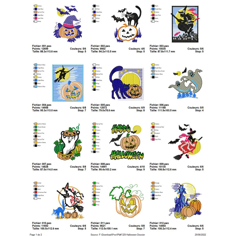 PFAFF Collection 329 Halloween 0