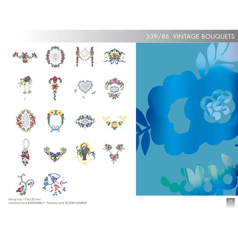 PFAFF Collection 339 Vintage Bouquet 0