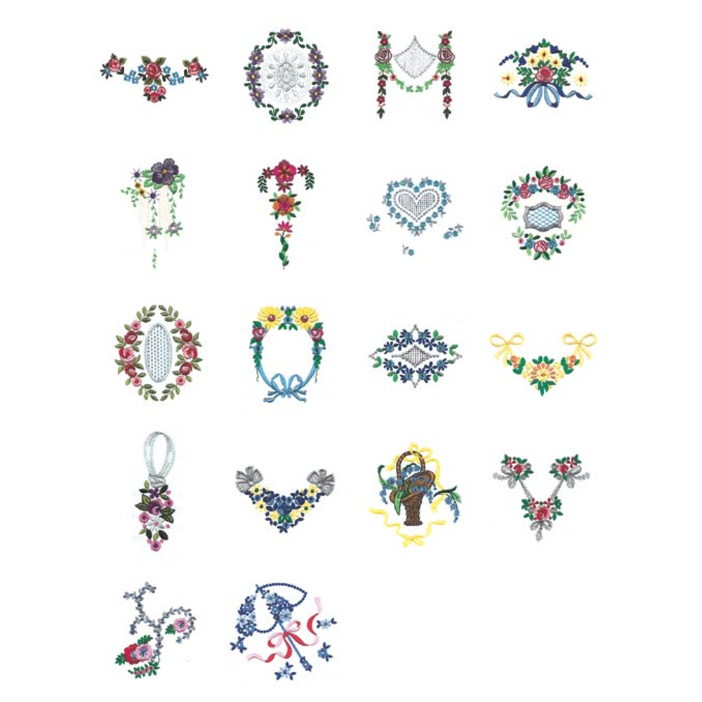 PFAFF Collection 339 Vintage Bouquet 2