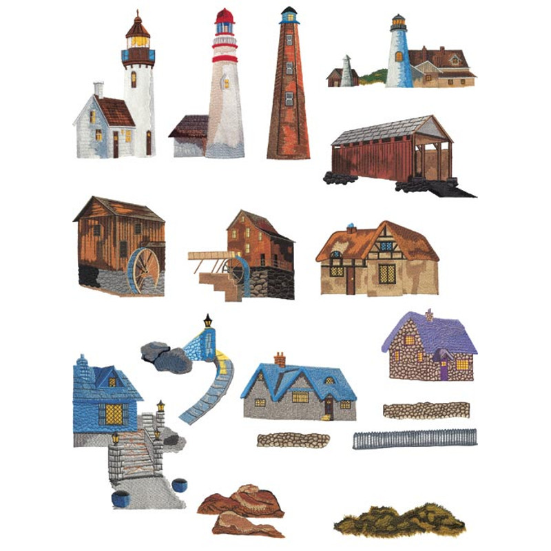 PFAFF Collection 344 Peacefull Places 2