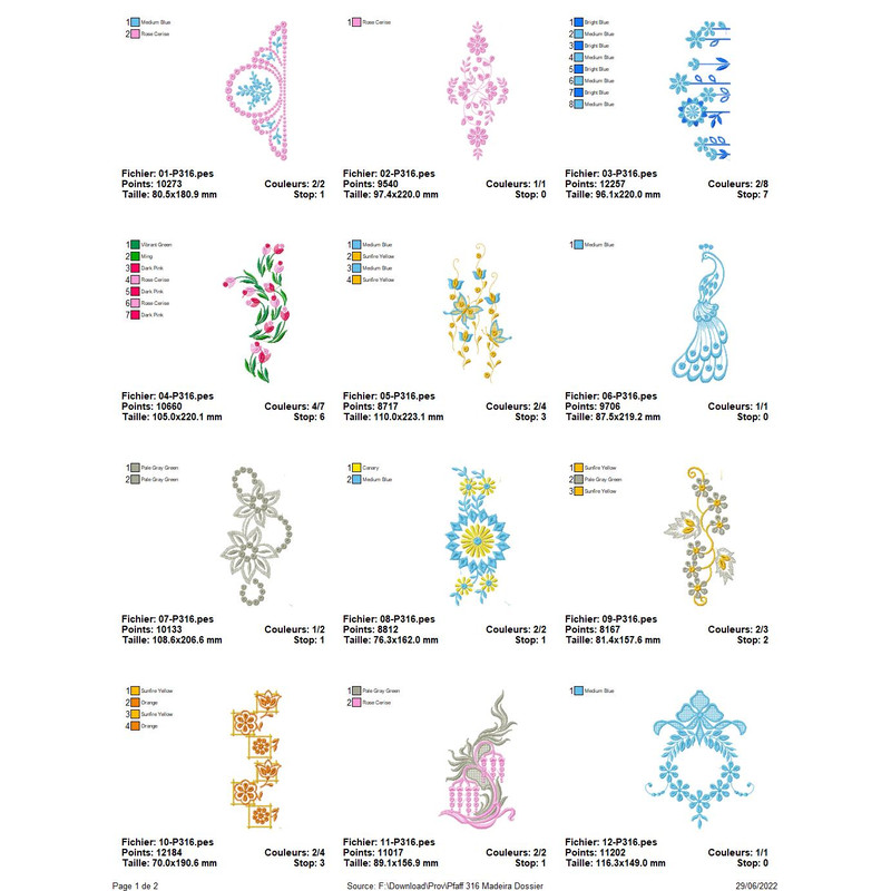 PFAFF Collection 316 Madeira 1