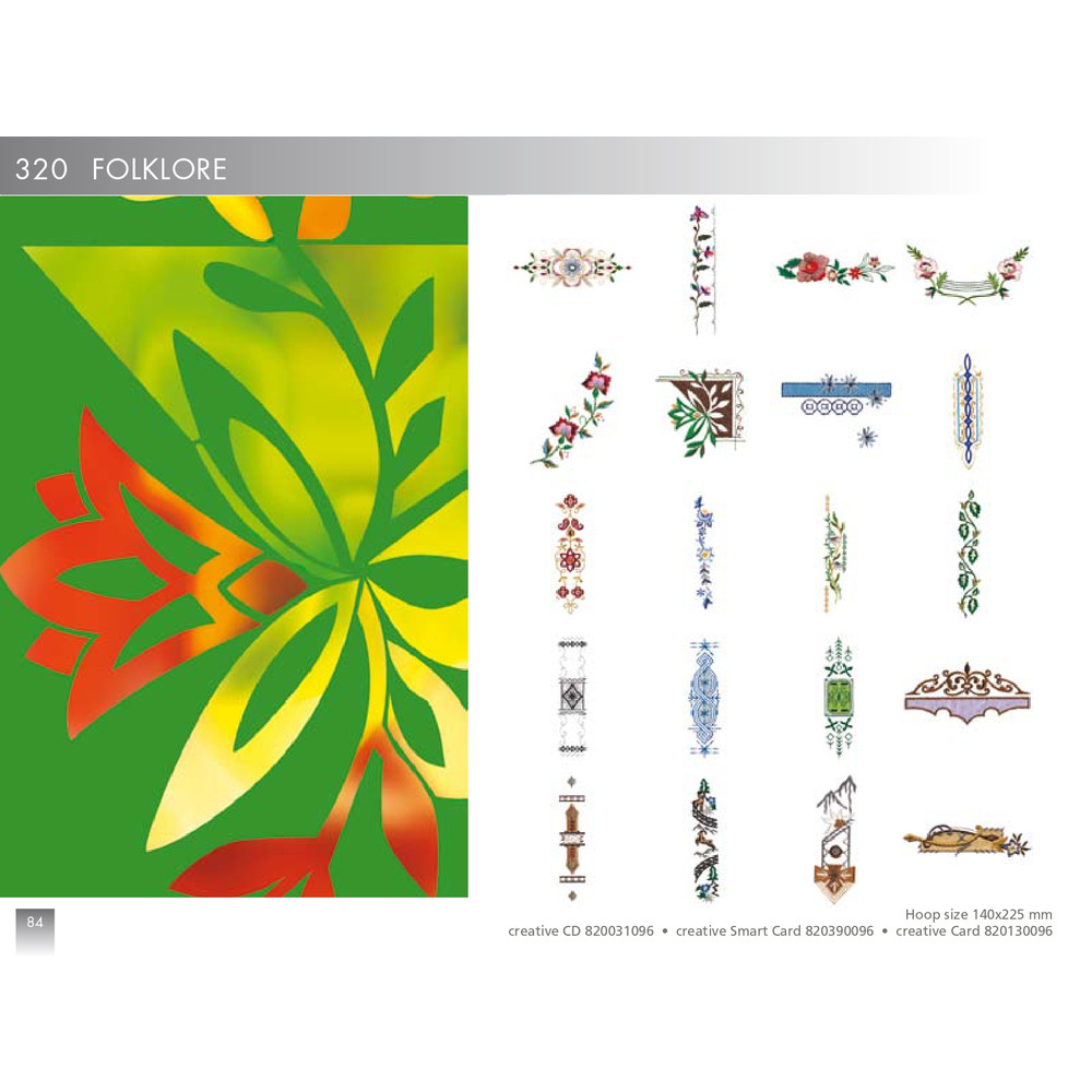 PFAFF Collection 320 Folklore 0